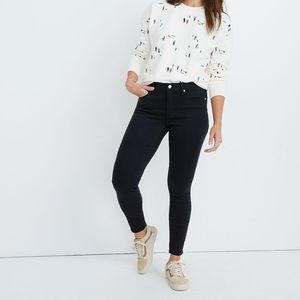 9" High-Rise Skinny Jeans in Lunar Wash